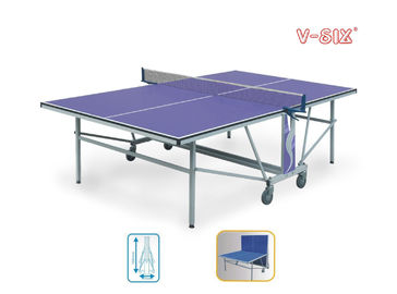 Easy Installation Foldable Table Tennis Table Double Folding For Physical Training