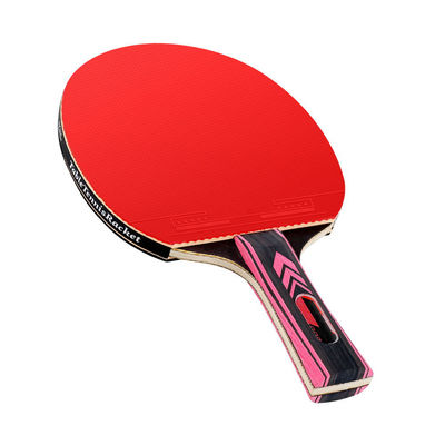 Raquettes en caoutchouc et en fibre de carbone pour le tennis de table