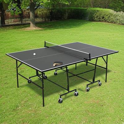 Table et chaises pliantes de jardin, table de ping-pong avec position de rejeu pour les réceptions en jardin