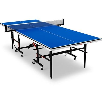 Table de tennis de table pliable bleue Durable et pratique pour n'importe quel espace
